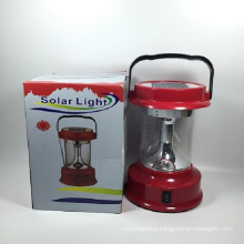 Manufacturer Wholesales Outdoor Camping Solar Lantern with LED Light